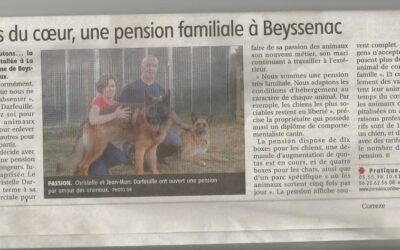 On parle de nous dans le journal « La Montagne »